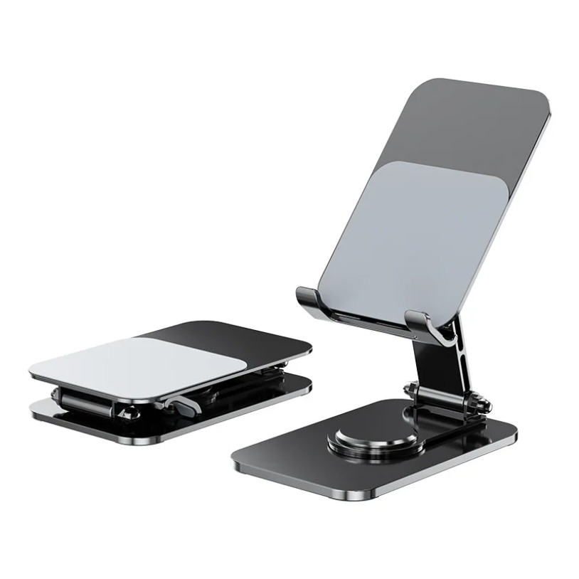 Tablet Stand Adjustable - ยูนิเวอร์แซล เมทัล 360 ° ขาตั้งโทรศัพท์แบบหมุนได้ แท็บเล็ตแบบพกพา