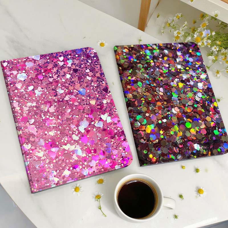 Samsung Tablet S11 Accessories - เคสแท็บเล็ตลายประกายระยิบระยับ สำหรับ Samsung Galaxy Tab A