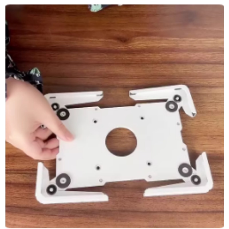 Tablet Stand Adjustable - ที่ยึดแท็บเล็ตแบบติดผนังปรับได้, ที่แขวนผนังหรือขาตั้งตั้งโต๊ะสำหรับ iPad Samsung