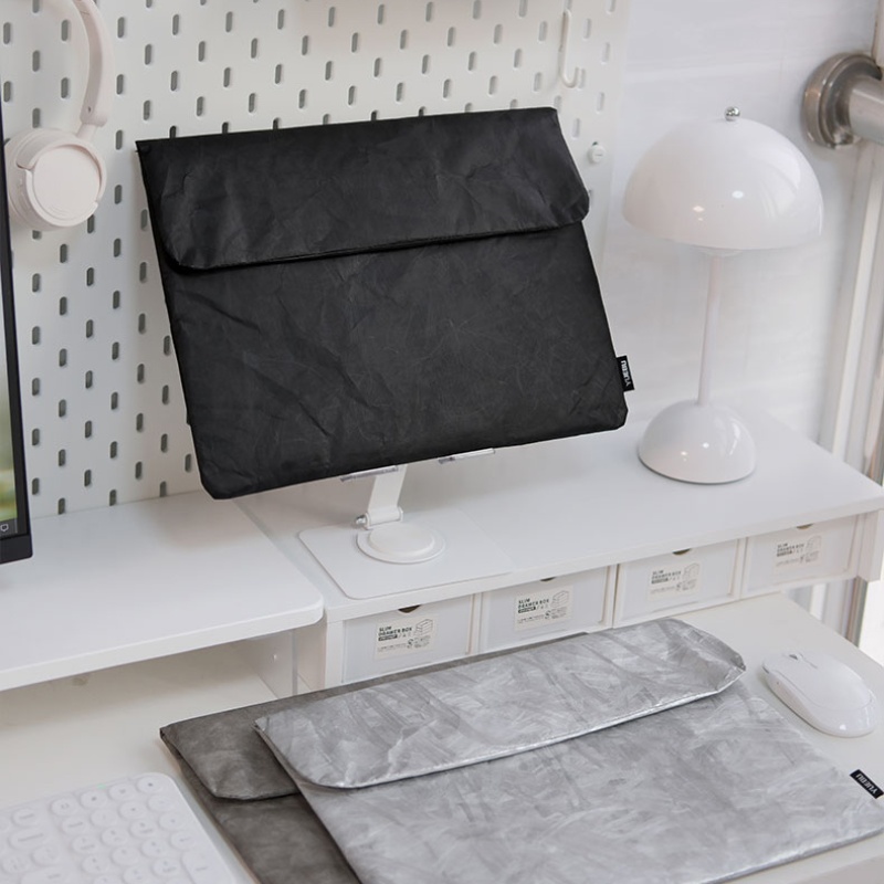 Tablet And Accessories Bag - 13.77 นิ้ว * 10.23 นิ้ว กระเป๋าใส่แท็บเล็ตคอมพิวเตอร์กระดาษดูปองท์แบบพกพา