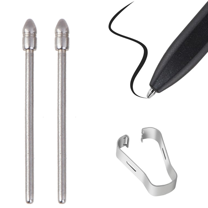 Tablet Pencil Accessories - เคล็ดลับโลหะผสมไทเทเนียมเคล็ดลับปากกาสไตลัสอะไหล่ Nib สำหรับ Kindles Scribe เขียน