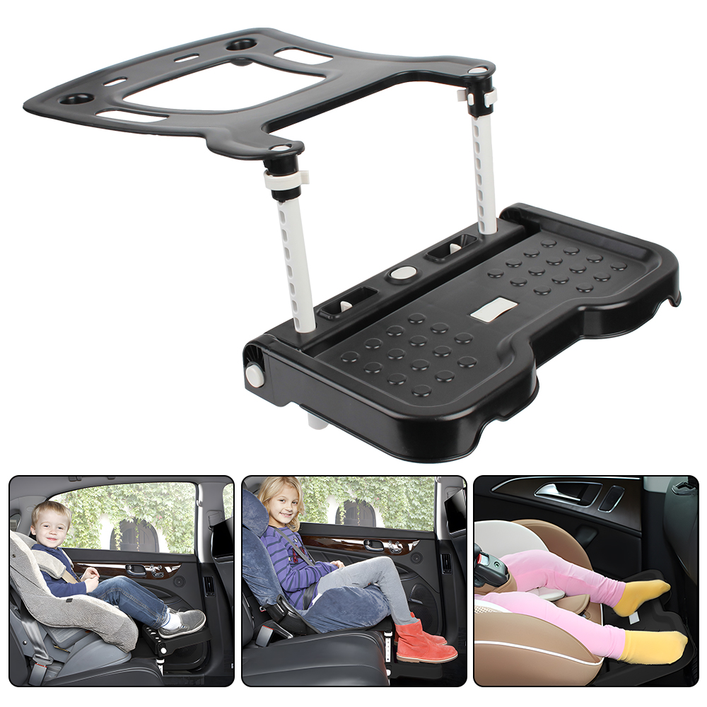 Kids Tablet With Accessories - เด็กพับได้ความปลอดภัยที่นั่งพักเท้า Pram Footrest สิ่งที่แนบมาอุปกรณ์เสริมในรถยนต์เด็กเท้าเหยียบ REST ผู้ถือสนับสนุน