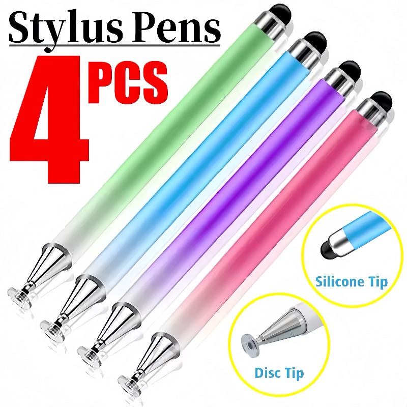 Drawing Tablet Pen Accessories - ปากกาสไตลัสอเนกประสงค์ 2 in 1 สำหรับไอแพด แท็บเล็ต