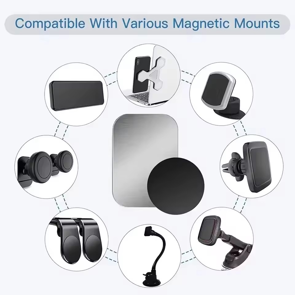 แผ่นแม่เหล็กโลหะสำหรับติดตั้งท - Tablet Holder Accessories บทวิจารณ์และราคา