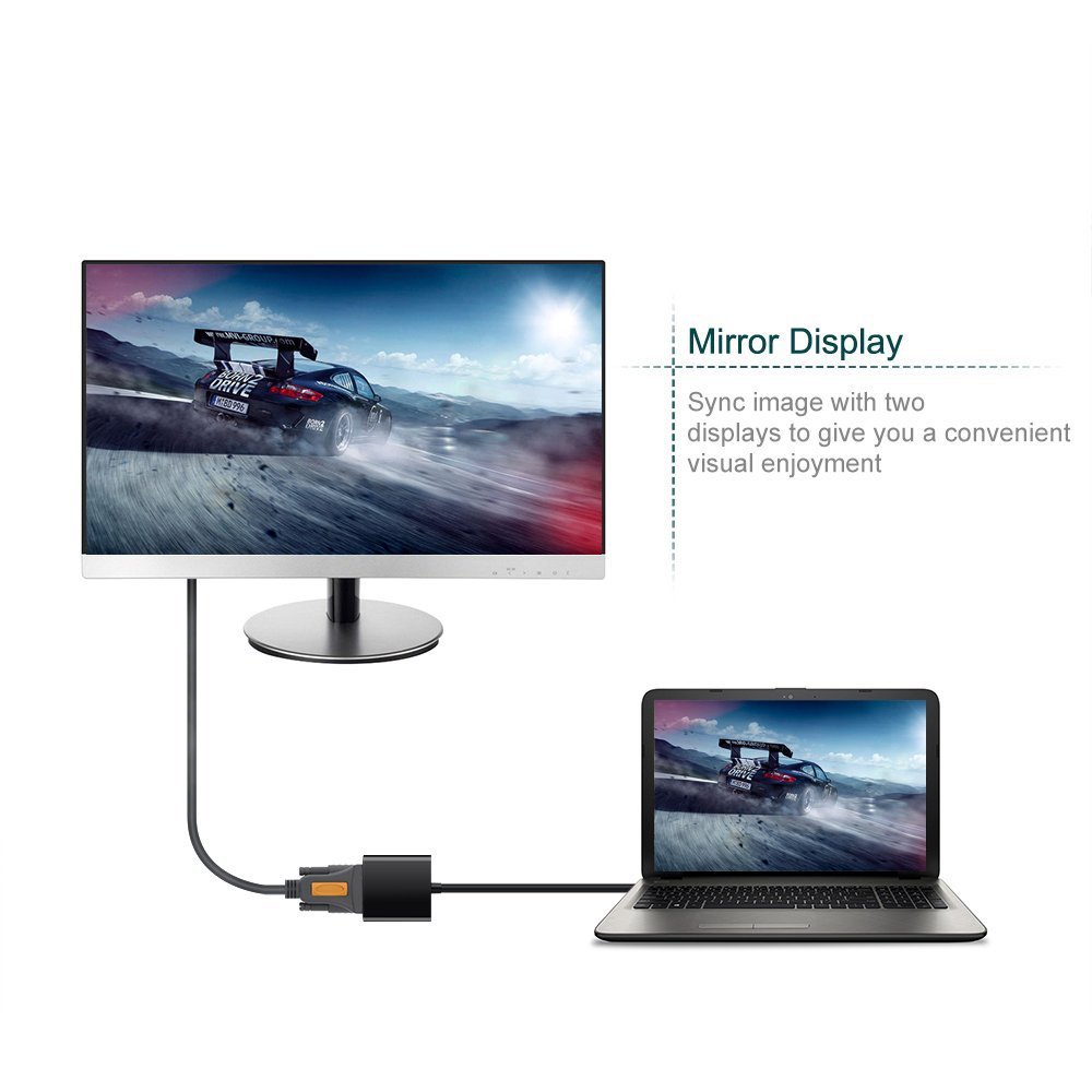 อะแดปเตอร์ USB 3.0 เป็น VGA รอ - Tablet Lap Desk บทวิจารณ์และราคา