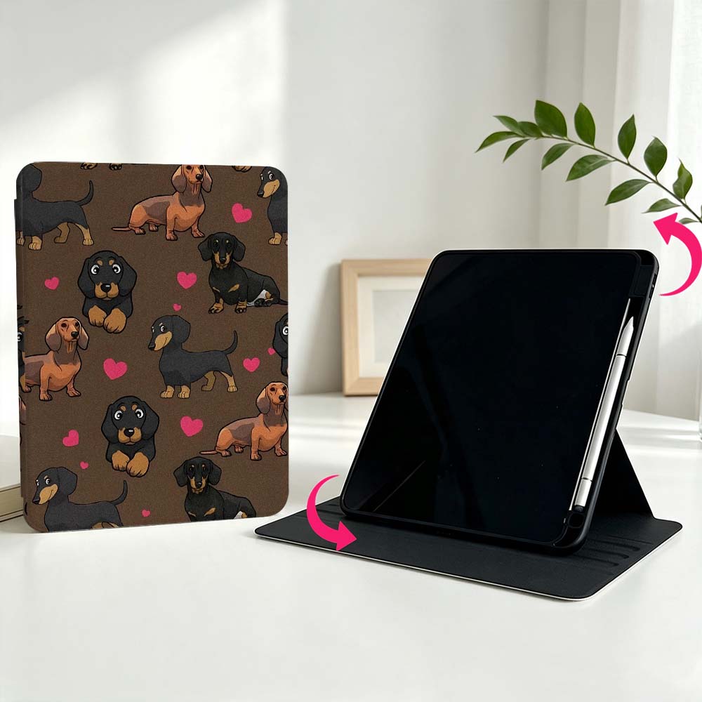 การ์ตูนดัชชุนด์รูปหัวใจสำหรับ  - Samsung Tablet S11 Accessories บทวิจารณ์และราคา
