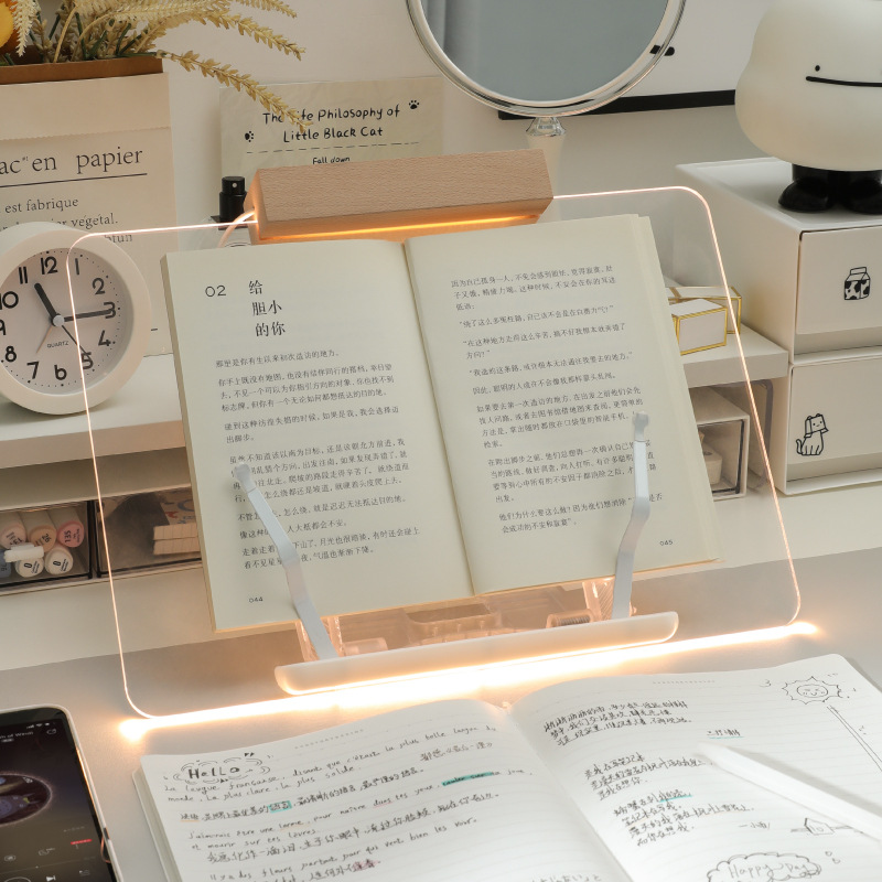 แท่นวางอ่านหนังสืออะคริลิคใสอเ - Tablet Stand Adjustable บทวิจารณ์และราคา