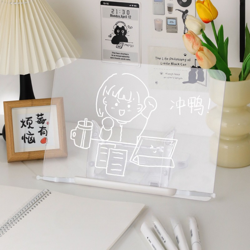 แท่นวางอ่านหนังสืออะคริลิคใสอเ - Tablet Stand Adjustable บทวิจารณ์และราคา