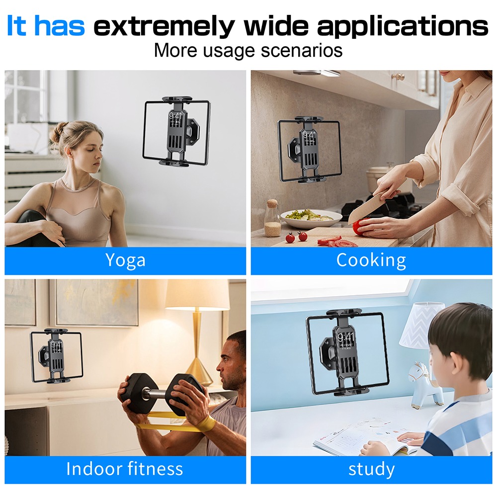 ที่ยึดโทรศัพท์ติดผนัง ที่วางแท - Tablet Stand Adjustable บทวิจารณ์และราคา