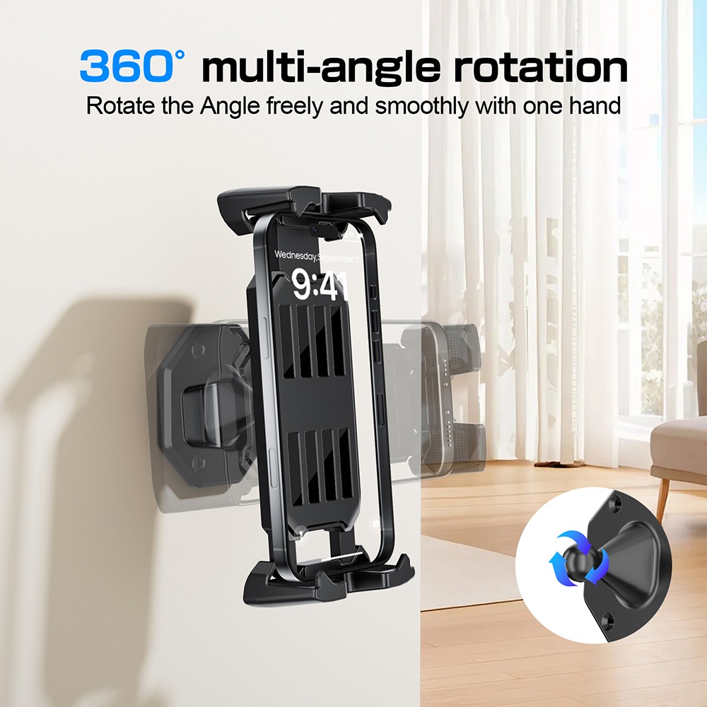 ที่ยึดโทรศัพท์ติดผนัง ที่วางแท - Tablet Stand Adjustable บทวิจารณ์และราคา