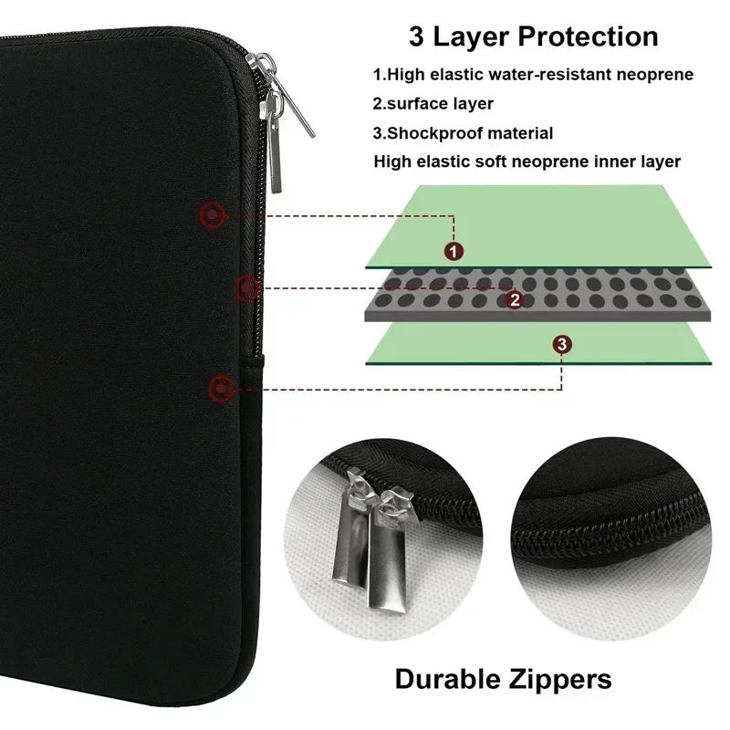 กระเป๋าแล็ปท็อปคุณภาพสูงแบบนิ่ - Laptop Tablet Accessories บทวิจารณ์และราคา