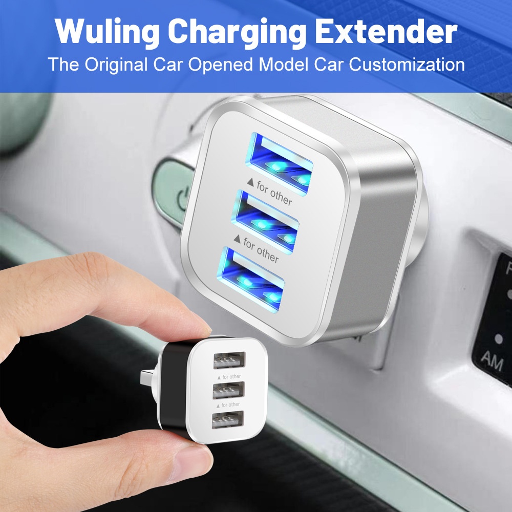 3 พอร์ต USB สล็อตอะแดปเตอร์ US - Laptop Tablet Accessories บทวิจารณ์และราคา