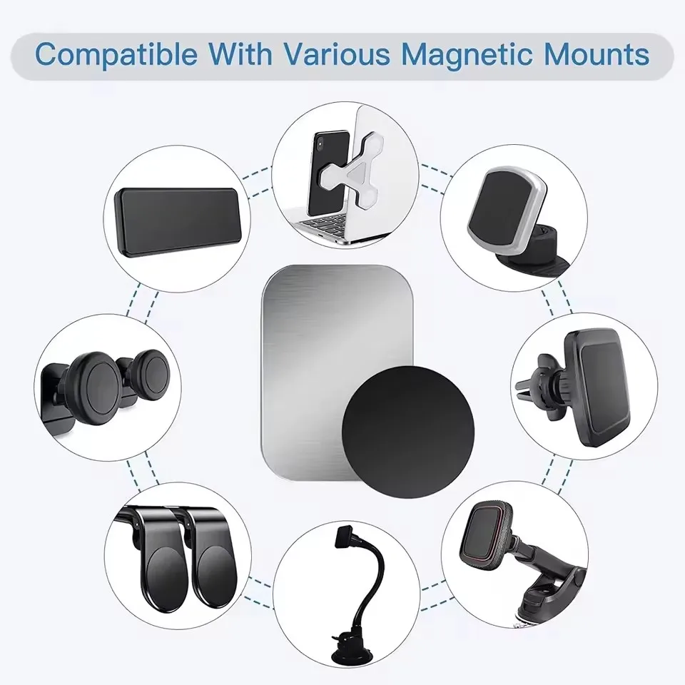 แผ่นโลหะสำหรับที่ยึดโทรศัพท์ใน - Tablet Accessories For Car บทวิจารณ์และราคา