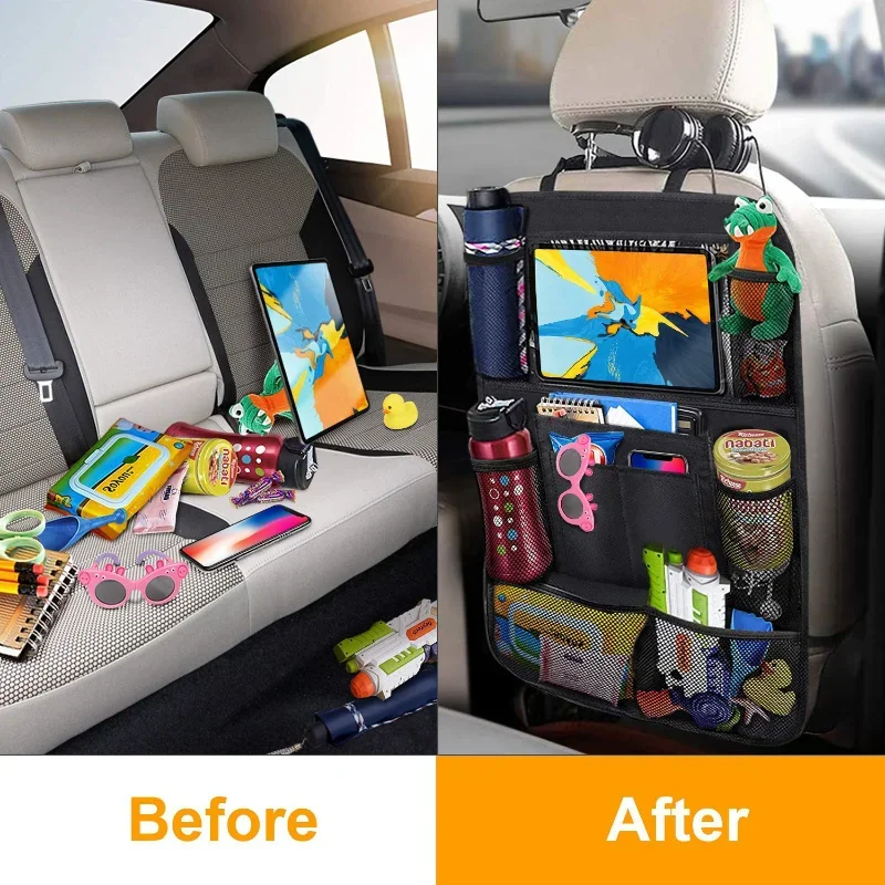 อุปกรณ์จัดระเบียบรถยนต์เบาะหลั - Tablet And Accessories Bag บทวิจารณ์และราคา