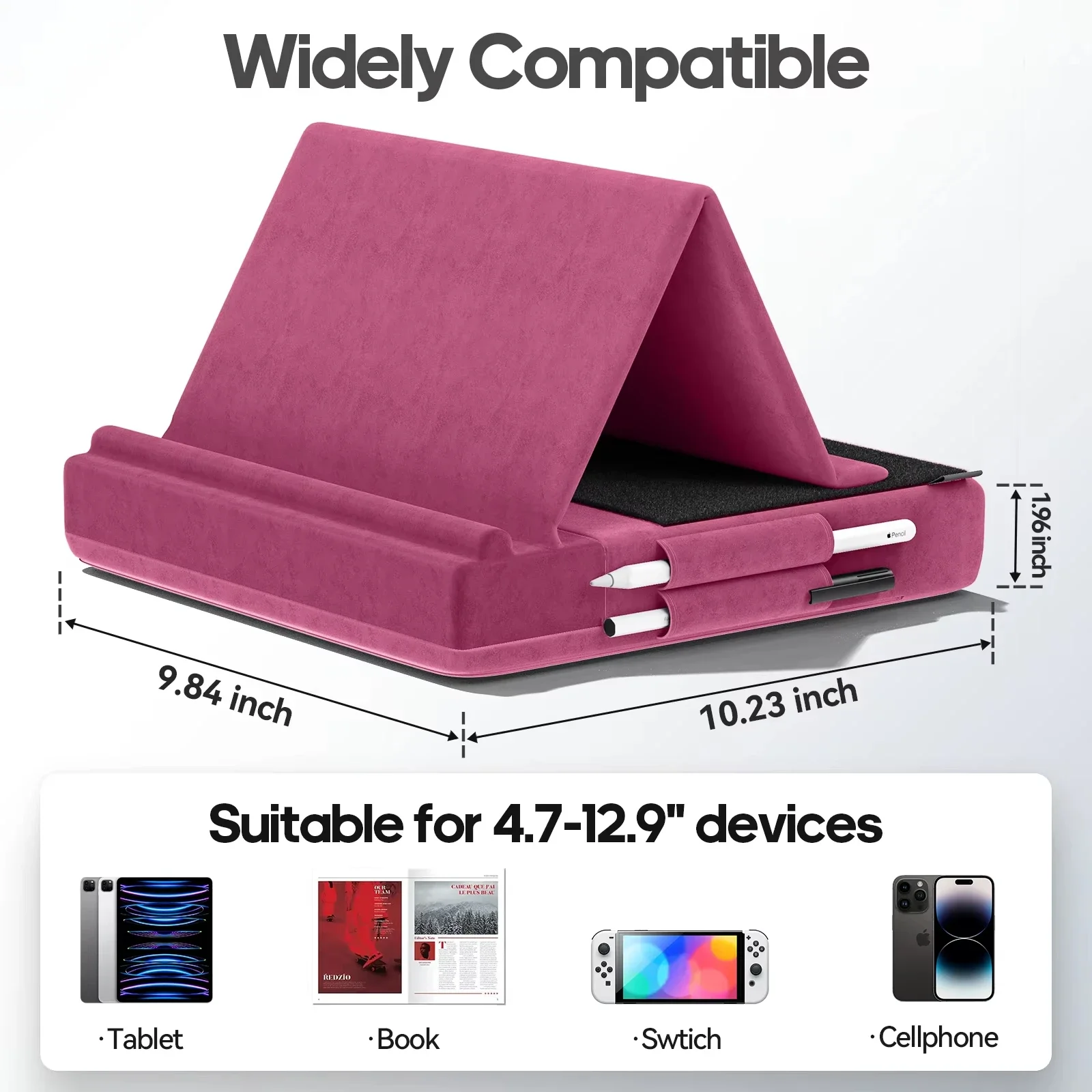 อัพเกรดหมอนแท็บเล็ตขาตั้งมุมมอ - Tablet Lap Desk บทวิจารณ์และราคา