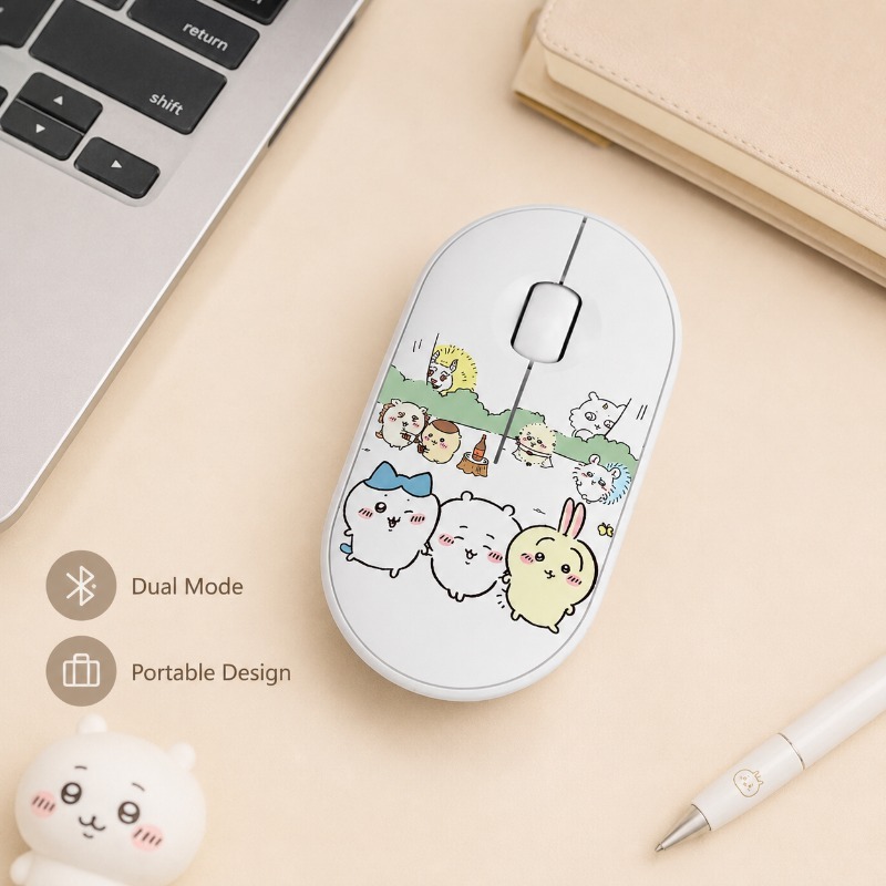 เมาส์ไร้สายบลูทูธชิคาว่าน่ารัก - Laptop Tablet Accessories บทวิจารณ์และราคา