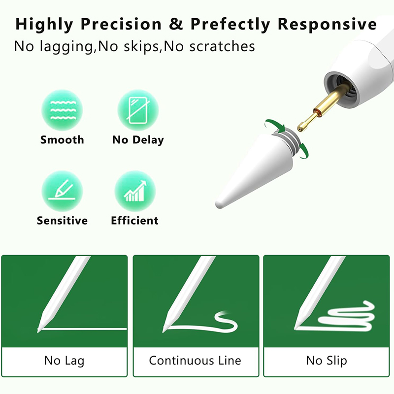 ดินสอแอปเปิ้ลของแท้รุ่น2ND ไอแ - Tablet Pencil Accessories บทวิจารณ์และราคา