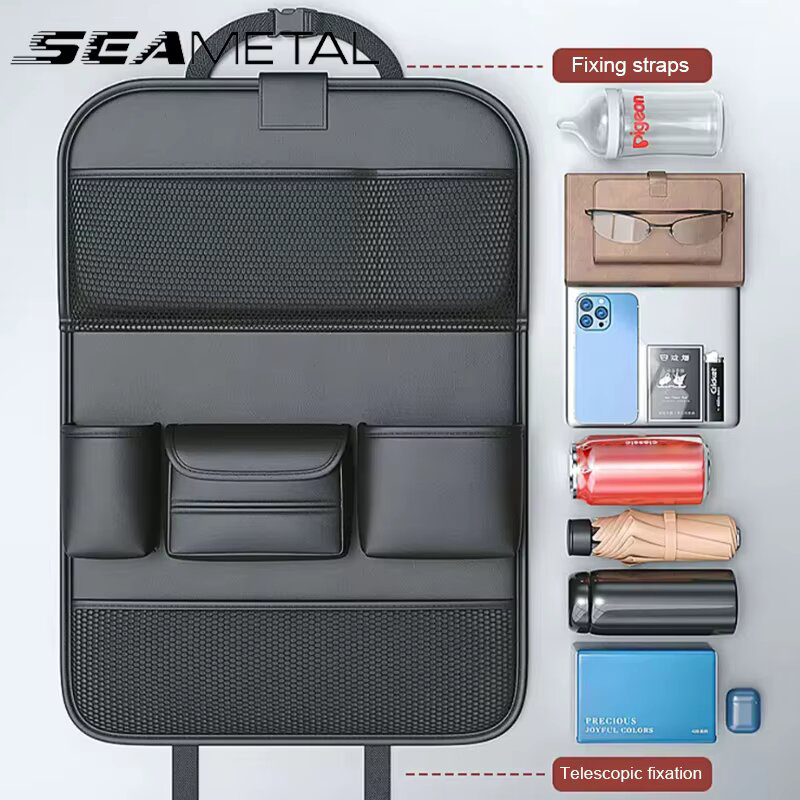SEAMETAL Car Seat Back Organiz - Tablet And Accessories Bag บทวิจารณ์และราคา