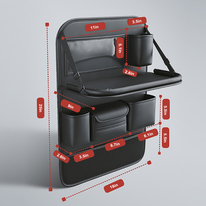 SEAMETAL Car Seat Back Organiz - Tablet And Accessories Bag บทวิจารณ์และราคา