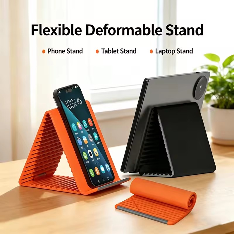 ที่วางโทรศัพท์ซิลิโคนแบบพับได้ - Tablet Stand Adjustable บทวิจารณ์และราคา