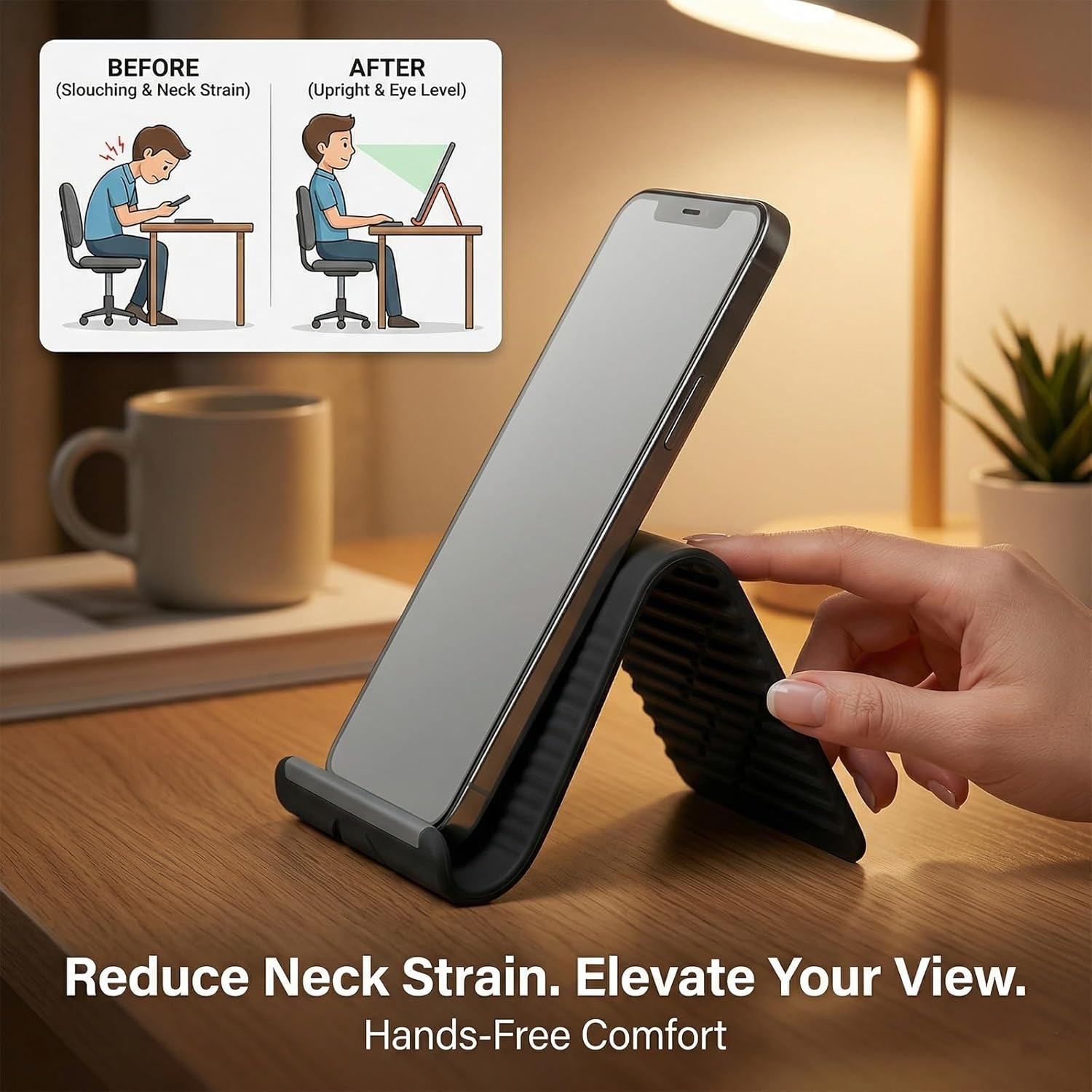ที่วางโทรศัพท์ซิลิโคนแบบพับได้ - Tablet Stand Adjustable บทวิจารณ์และราคา