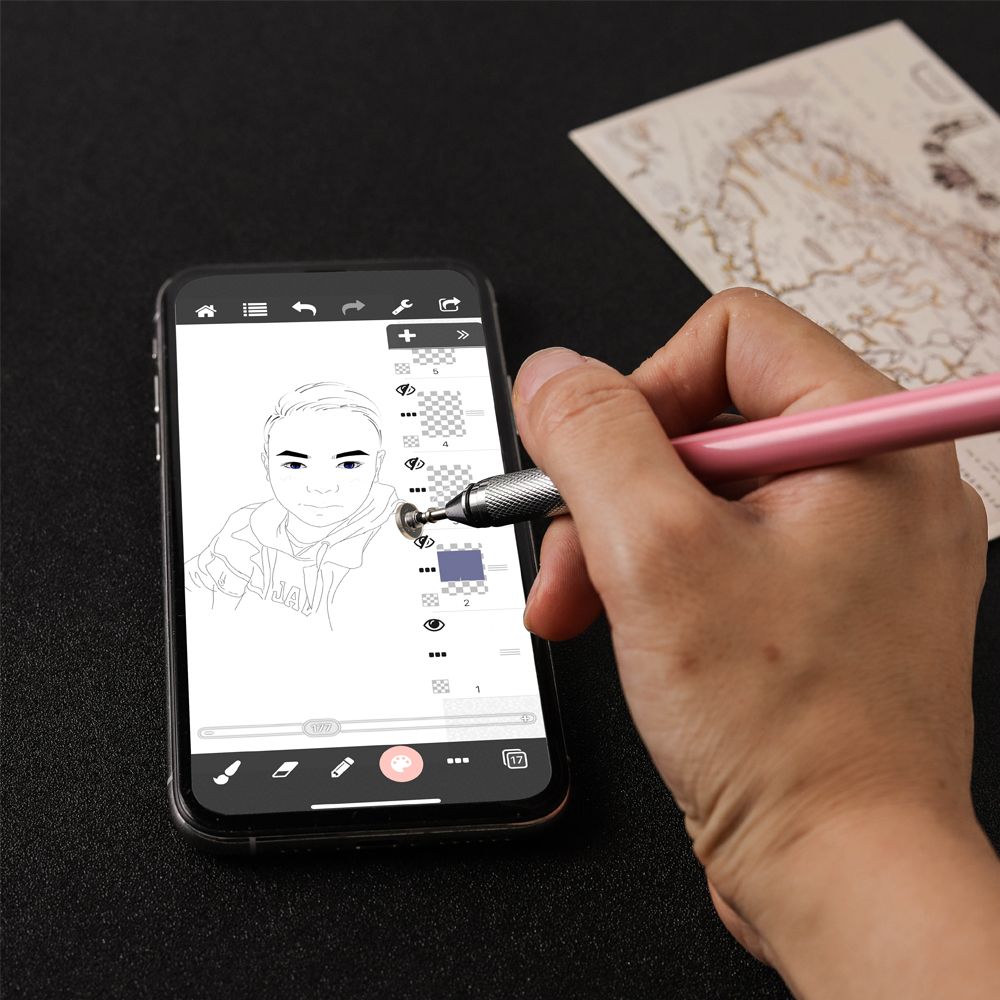 ปากกาสไตลัสแบบสัมผัสหน้าจอ สำห - Drawing Tablet Pen Accessories บทวิจารณ์และราคา