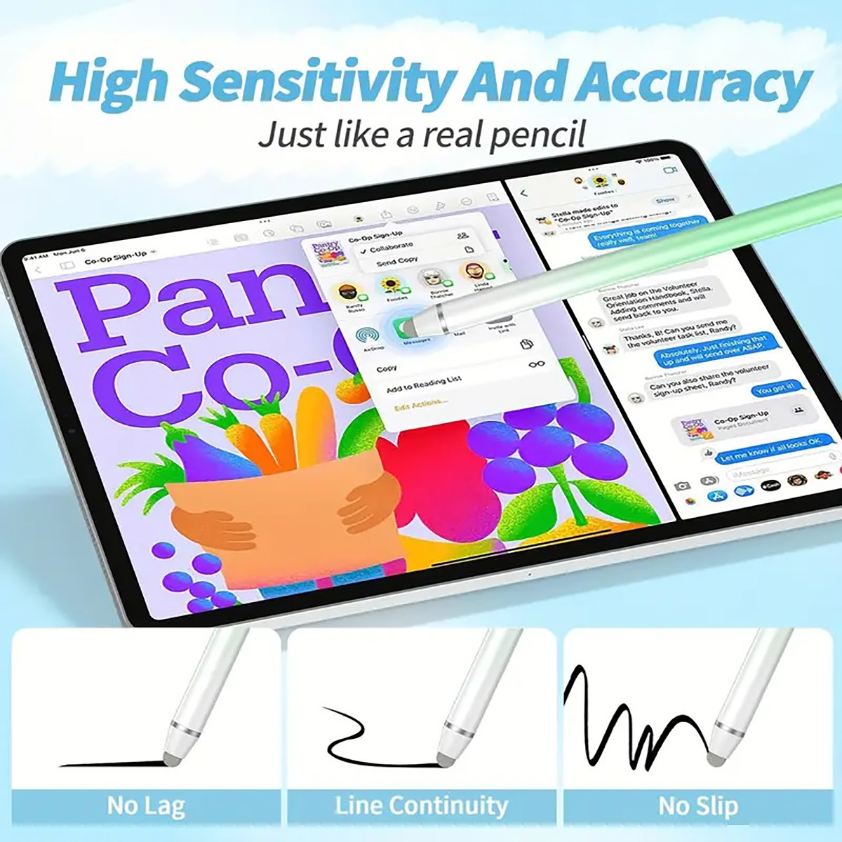 ปากกาสัมผัส 1 แพ็ค เหมาะสำหรับ - Tablet Pencil Accessories บทวิจารณ์และราคา