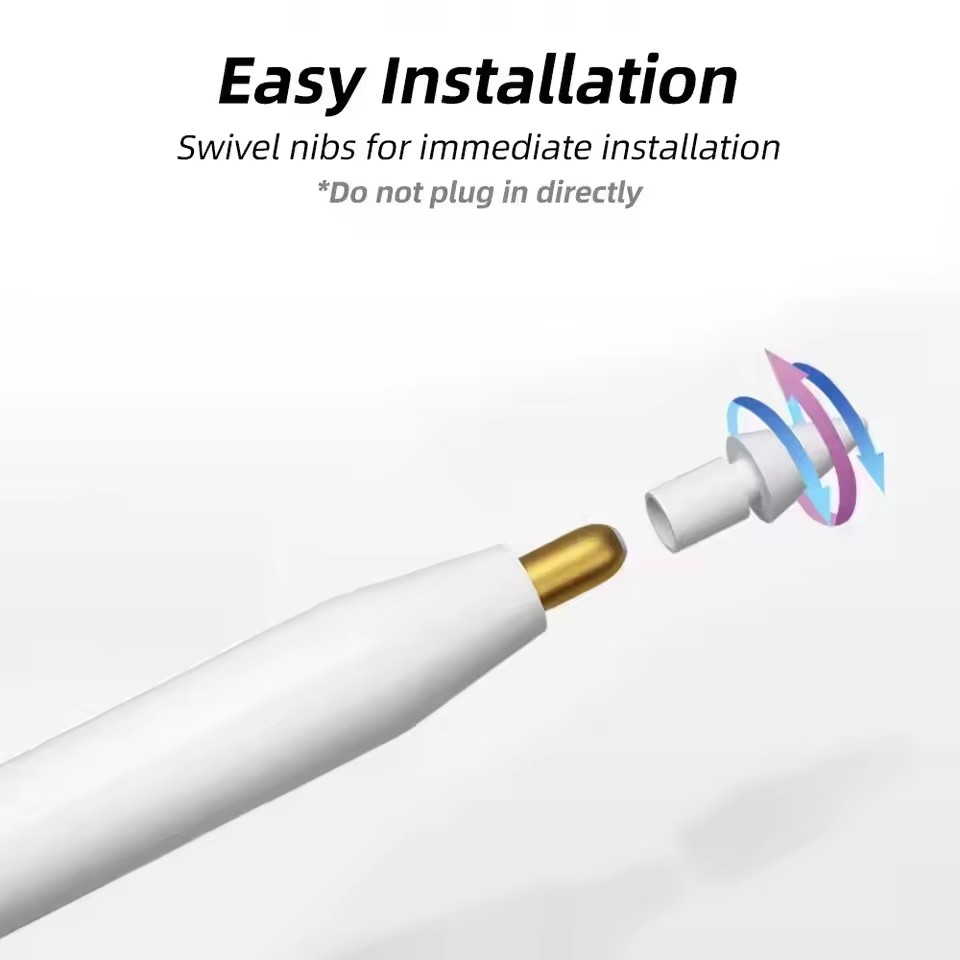 หัวปากกาเปลี่ยนสำหรับ Apple Pe - Tablet Stylus Accessories บทวิจารณ์และราคา